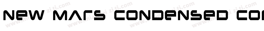 New Mars Condensed Condensed字体转换